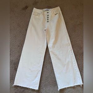 Flying Monkey wide leg cropped jeans